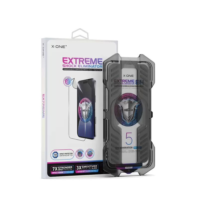 Extreme Shock Eliminator 8H avec kit d'installation - Clear HD