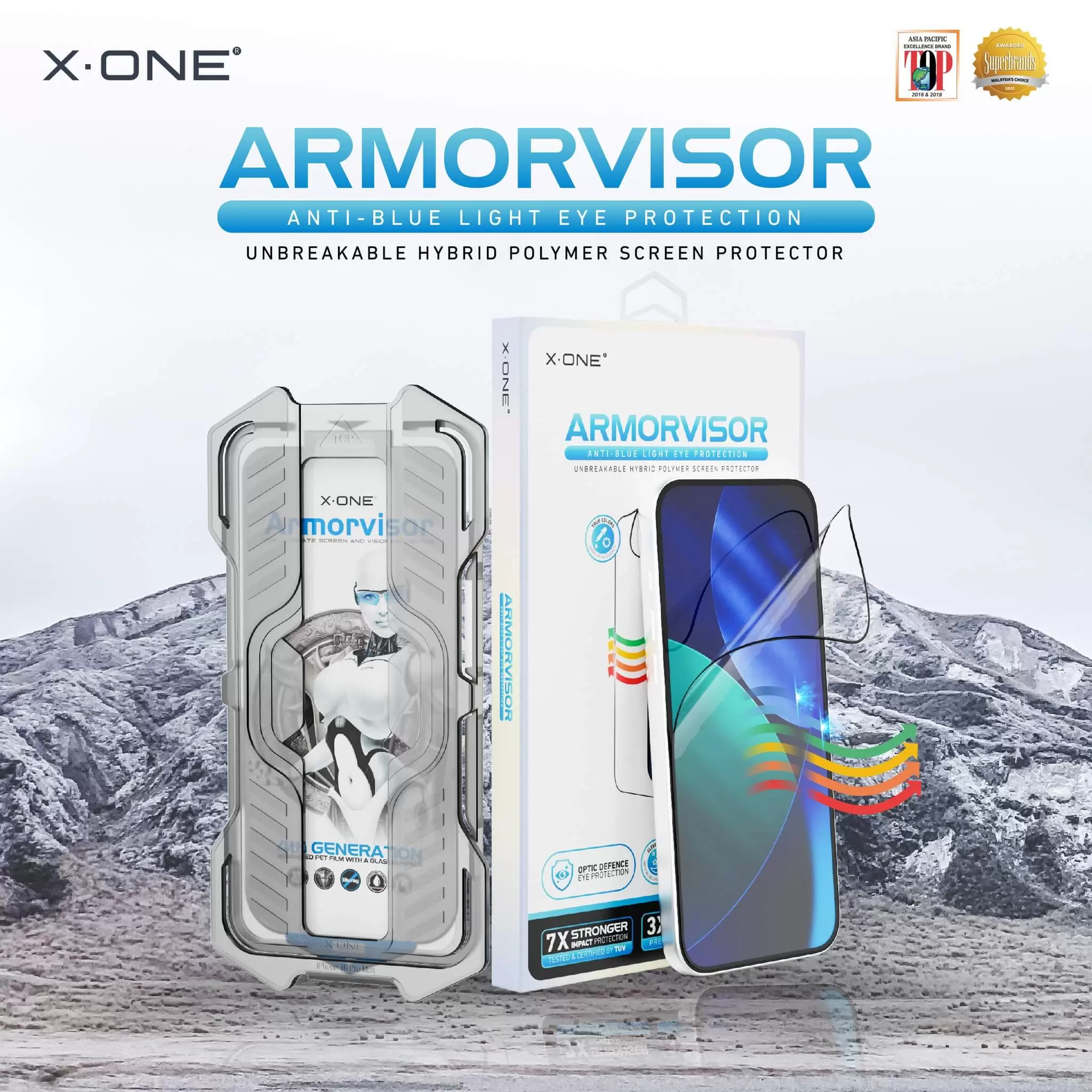 Armorvisor avec kit d'installation