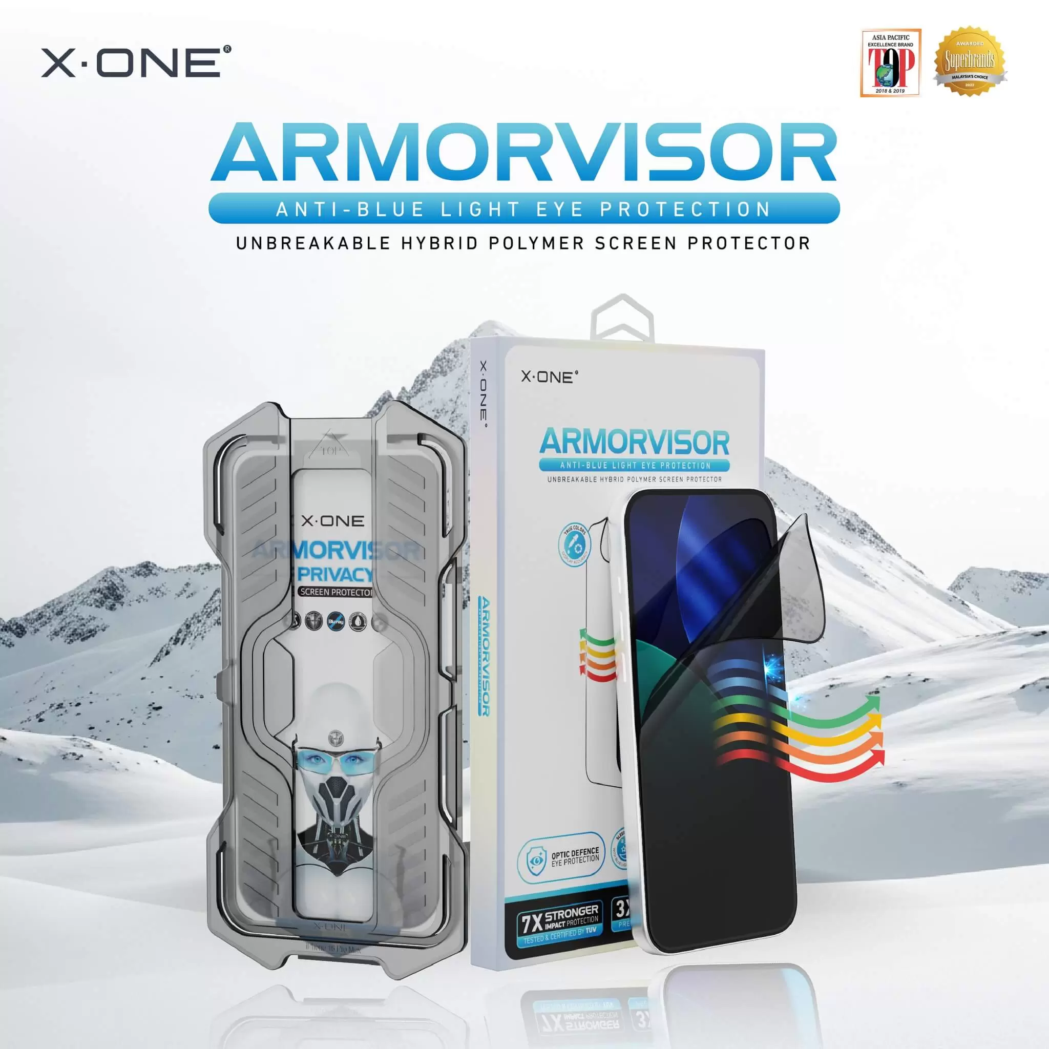 Armorvisor Privacy avec kit d'installation