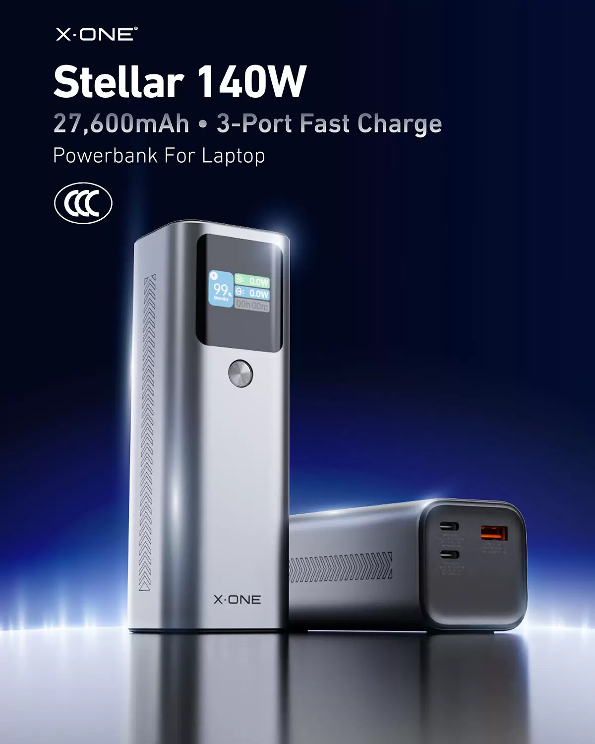 Batterie externe Stellar 140W 27600mAh