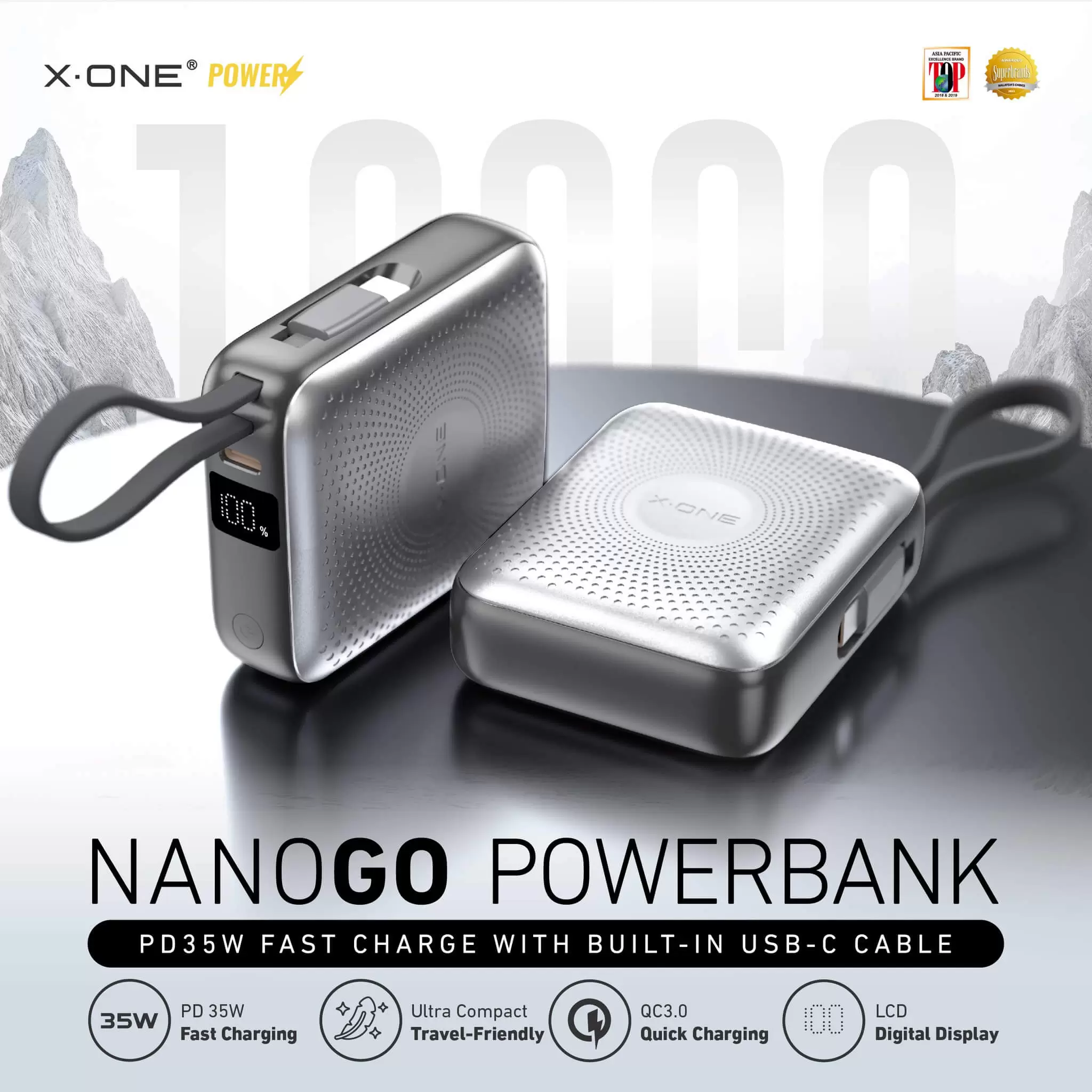 Banque d'alimentation NanoGo