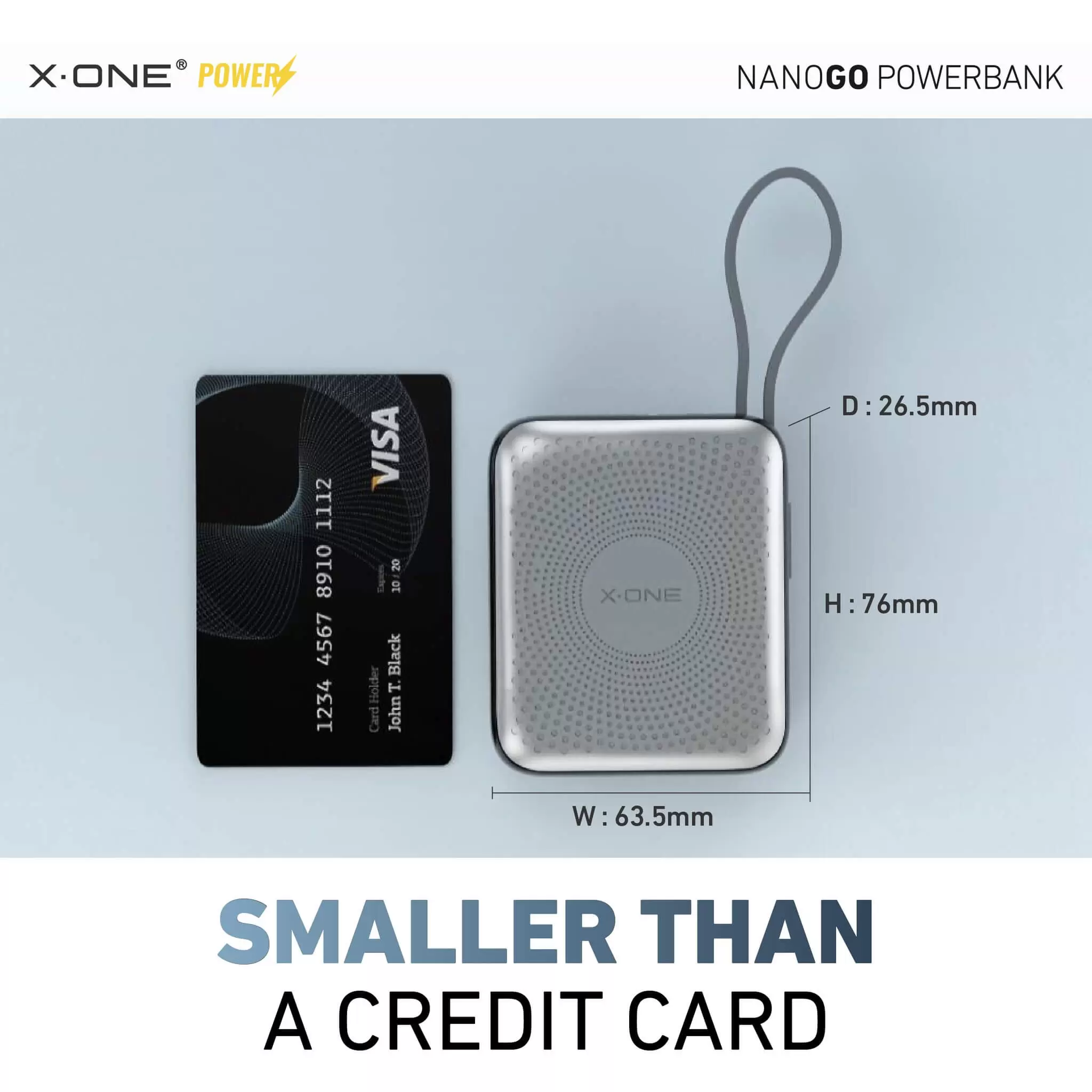 Banque d'alimentation NanoGo