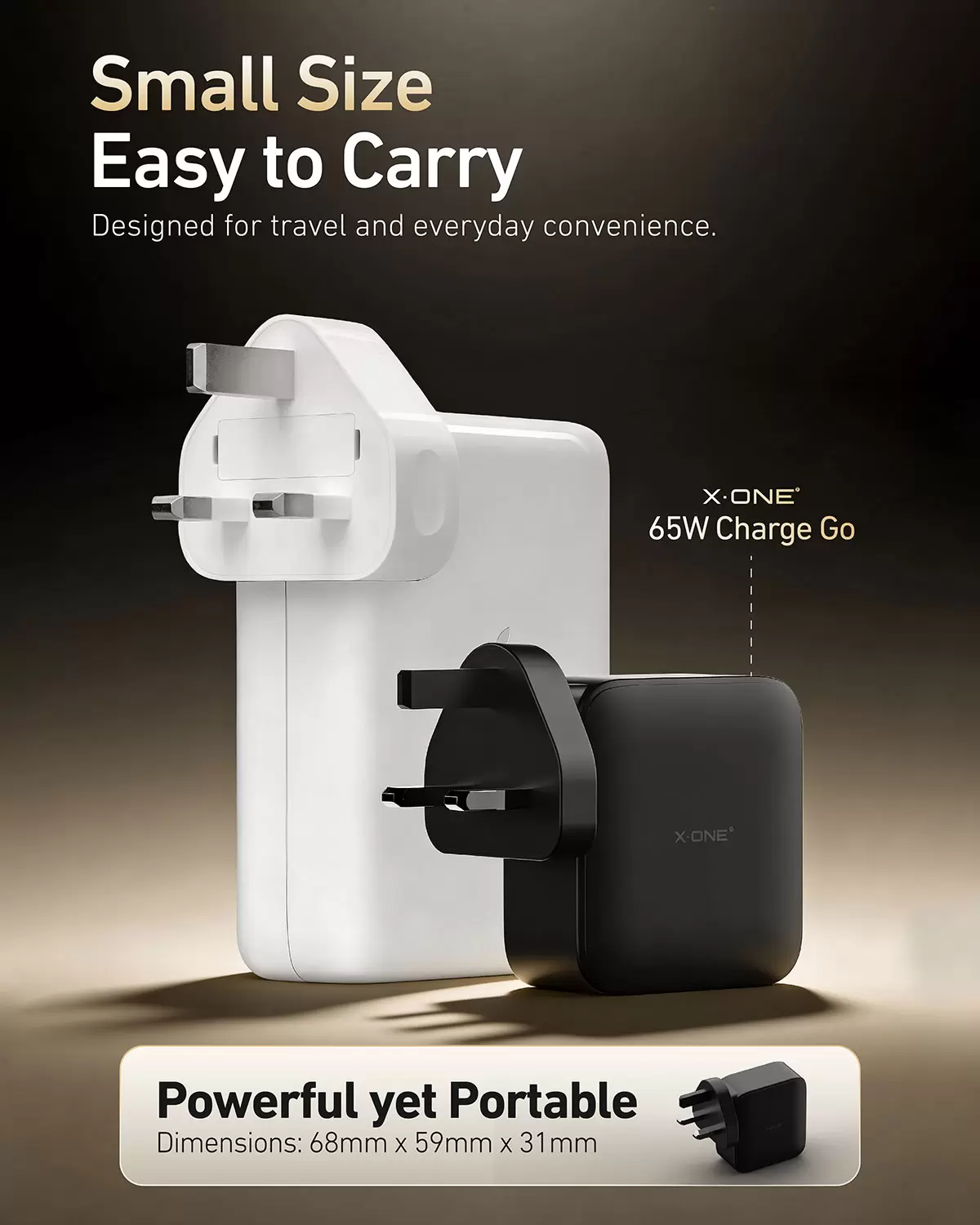 Charge Go r&eacute;tractable 65 W