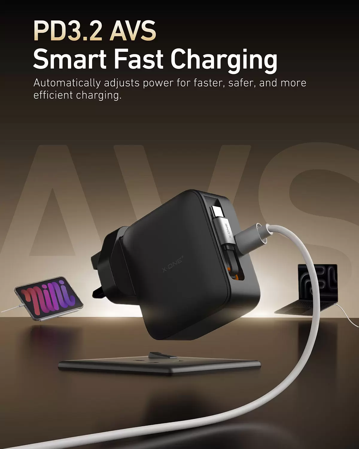 Charge Go r&eacute;tractable 65 W