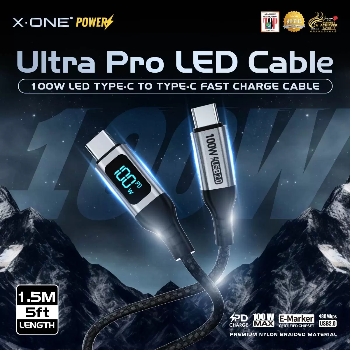 C&acirc;ble LED Ultra Pro 100W