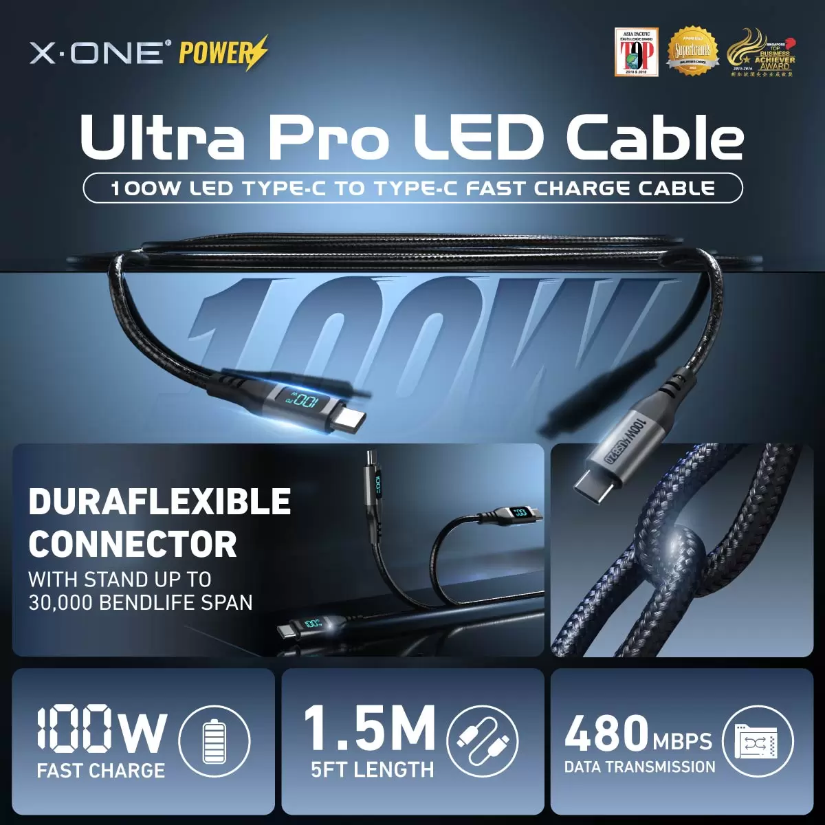 C&acirc;ble LED Ultra Pro 100W